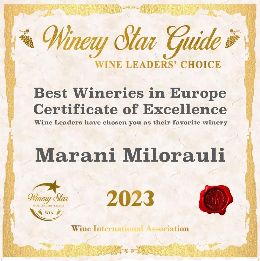 Milorava'S Guest House & Wine Cellar Telawi Exterior foto